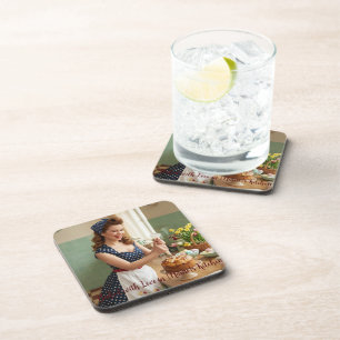 Persoonlijke Pasen Pin-Up Keuken Drink Ondersetzer Bier Onderzetter
