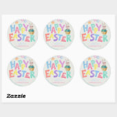 Persoonlijke Pasen Stickers (Vel)