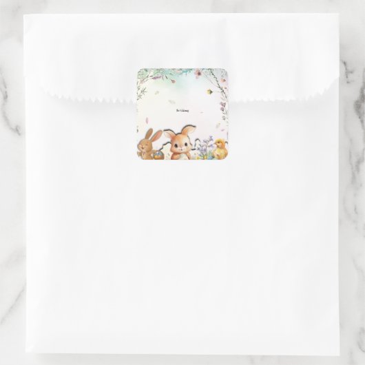 Persoonlijke Pasen Stickers (Tas)