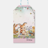 Persoonlijke Pasen Stickers Cadeaulabel (Voorkant)