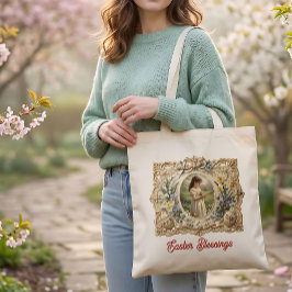 Persoonlijke Pasen Zegeningen Boodschappentas Tote Bag