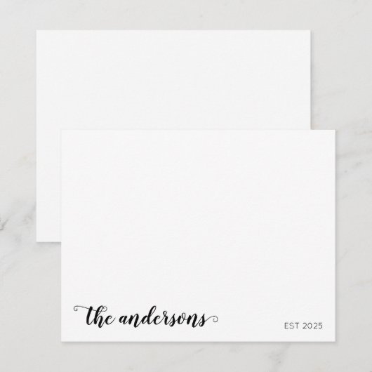 Persoonlijke Passen getrouwd voor het script voor  Notitiekaartje (Voorkant / Achterkant)