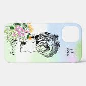 Persoonlijke pasteistei Tzu Apple iPhone Case (Achterkant (horizontaal))