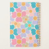 Persoonlijke Pastel Bloemen School Planner (Achterkant)