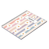 Persoonlijke Pastel Notitieboek (Linkerzijde)