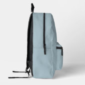 Persoonlijke pastelblauwe rugzak voor kinderen (Links)