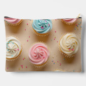 Persoonlijke Pastelkleurige Cupcake Strooisel Etui (Achterkant)