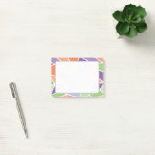 Persoonlijke Pastelkleurige Geometrische Mozaïek Post-it® Notes (Kantoor)
