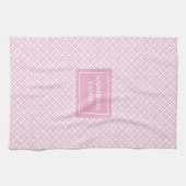 Persoonlijke Pastelkleurige Handdoek Chic Moderne (Horizontaal)