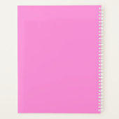 Persoonlijke pastelkleurige verloop libel planner (Achterkant)