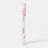 Persoonlijke Pastelkleurige Zeeschelp Kust Aangepa iPhone 16 Hoesje (Rechterkant)