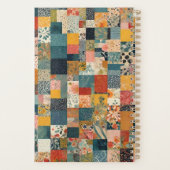 Persoonlijke Patchwork Dekbed Print Planner (Achterkant)