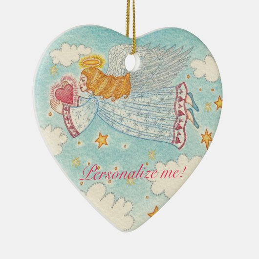 Persoonlijke Peace Angel Ornament (Rechts)
