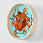 Persoonlijke Peacock Chandelier Clock (Hoek)