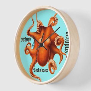 Persoonlijke Peacock Chandelier Clock