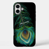 Persoonlijke peacock-veren Case-Mate iPhone case (Achterkant)