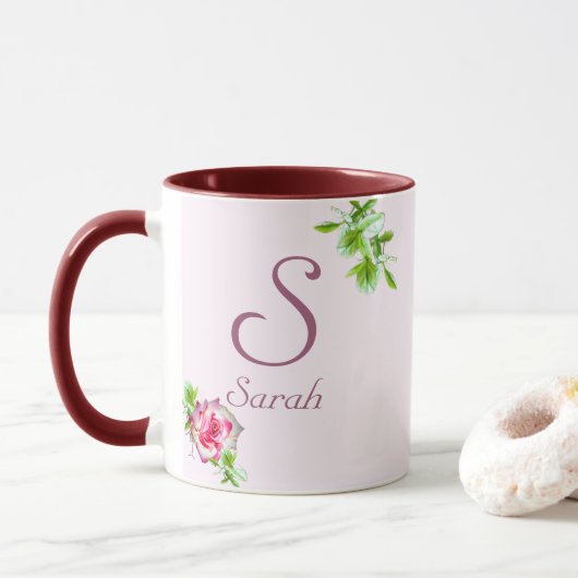 Persoonlijke peetdochter  mok (Met donut)