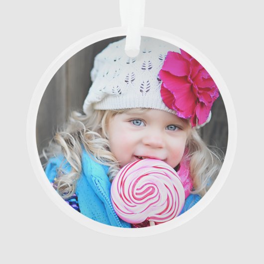 Persoonlijke penguin-fotoversiering ornament (achterkant)