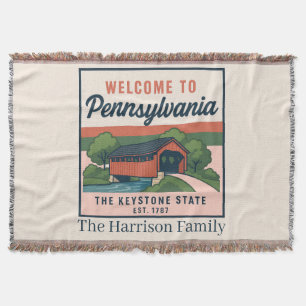 Persoonlijke Pennsylvania Worpdeken Deken