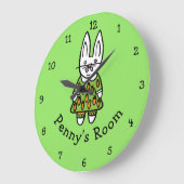 Persoonlijke Penny het Konijn Grote Klok (Hoek)