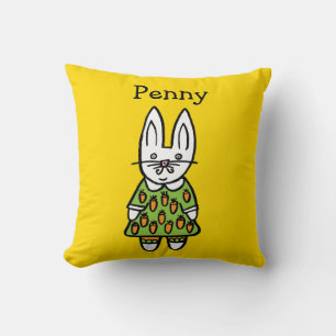 Persoonlijke Penny het Konijn Kussen