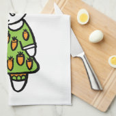 Persoonlijke Penny het Konijn Theedoek (Quarter Fold)