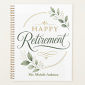 Persoonlijke Pensioen Geschenken Planner (Voorkant)