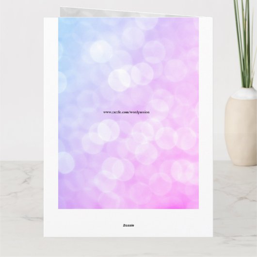  persoonlijke pensionering kaart (Achterkant)