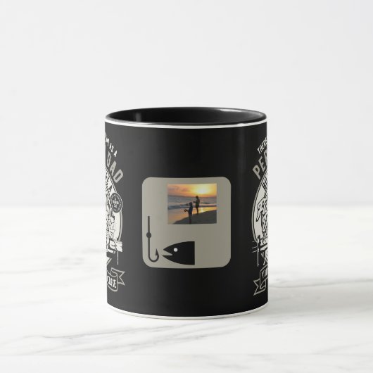 Persoonlijke Perfecte Vader Visser Vader Mok (Midden)