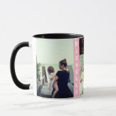 Persoonlijke persoonlijke tekst aangepast aan pers mok (Links)