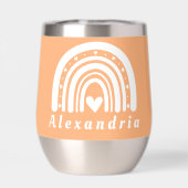 Persoonlijke Perzik Boho (Achterkant)