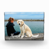 Persoonlijke Pet Dog Moederdag Fotoblokken (Voorkant)