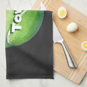 Persoonlijke Pet Tennis Ball Theedoek (Quarter Fold)