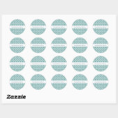 Persoonlijke Petaline Stickers/Labels Vel Ronde Sticker (Vel)