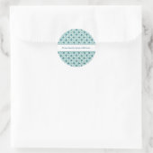 Persoonlijke Petaline Stickers/Labels Vel Ronde Sticker (Tas)