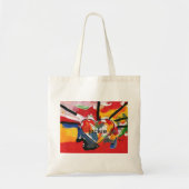 Persoonlijke Peter Max Art Style canvas tas (Voorkant)