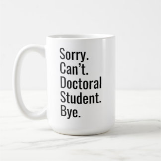 Persoonlijke PhD-definitiebeker - doctoraat afstud Koffiemok