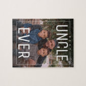 Persoonlijke PhotoPop Beste Oom Ooit Legpuzzel (Horizontaal)