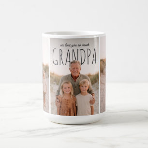 Persoonlijke PhotoPop We houden zo veel van je opa Koffiemok