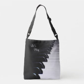 Persoonlijke Piano Music Canvas tas (Achterkant)