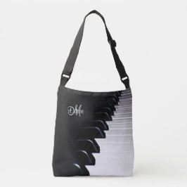 Persoonlijke Piano Music Canvas tas