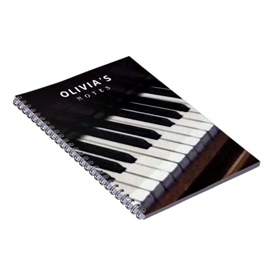 Persoonlijke piano notitieboek (Rechterzijde)