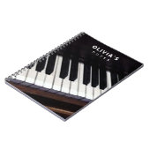 Persoonlijke piano notitieboek (Linkerzijde)