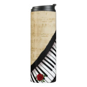 Persoonlijke pianoketoestel Thermal Tumbler Thermosbeker (Gedraaid links)