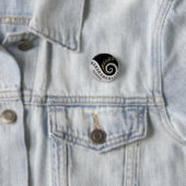 Persoonlijke pianosleutels en gouden Muzieknoten Ronde Button 3,2 Cm (In situ)