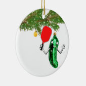 persoonlijke pickleball keramisch ornament (Rechts)