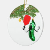 persoonlijke pickleball keramisch ornament (Links)