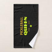 Persoonlijke Pickleball Koningin Handdoek (Handdoek)