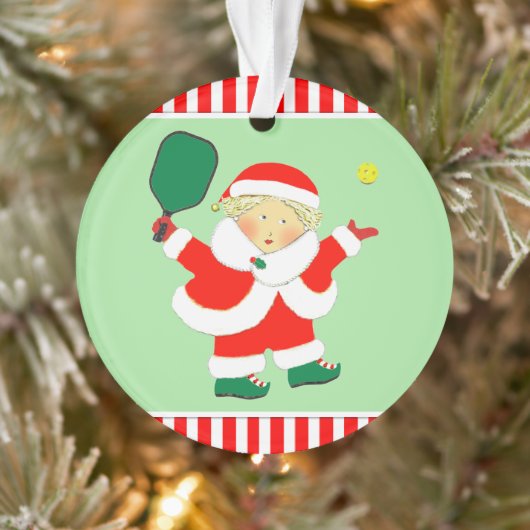 Persoonlijke Pickleball  Ornament (Boom)