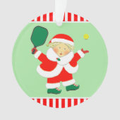 Persoonlijke Pickleball  Ornament (voorkant)